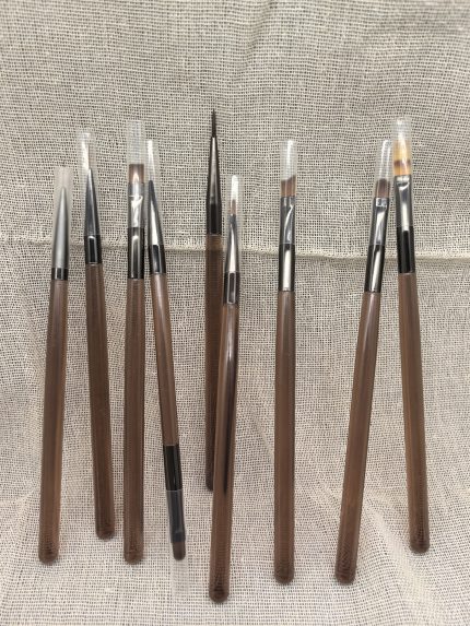 9pc nail art brush set-a